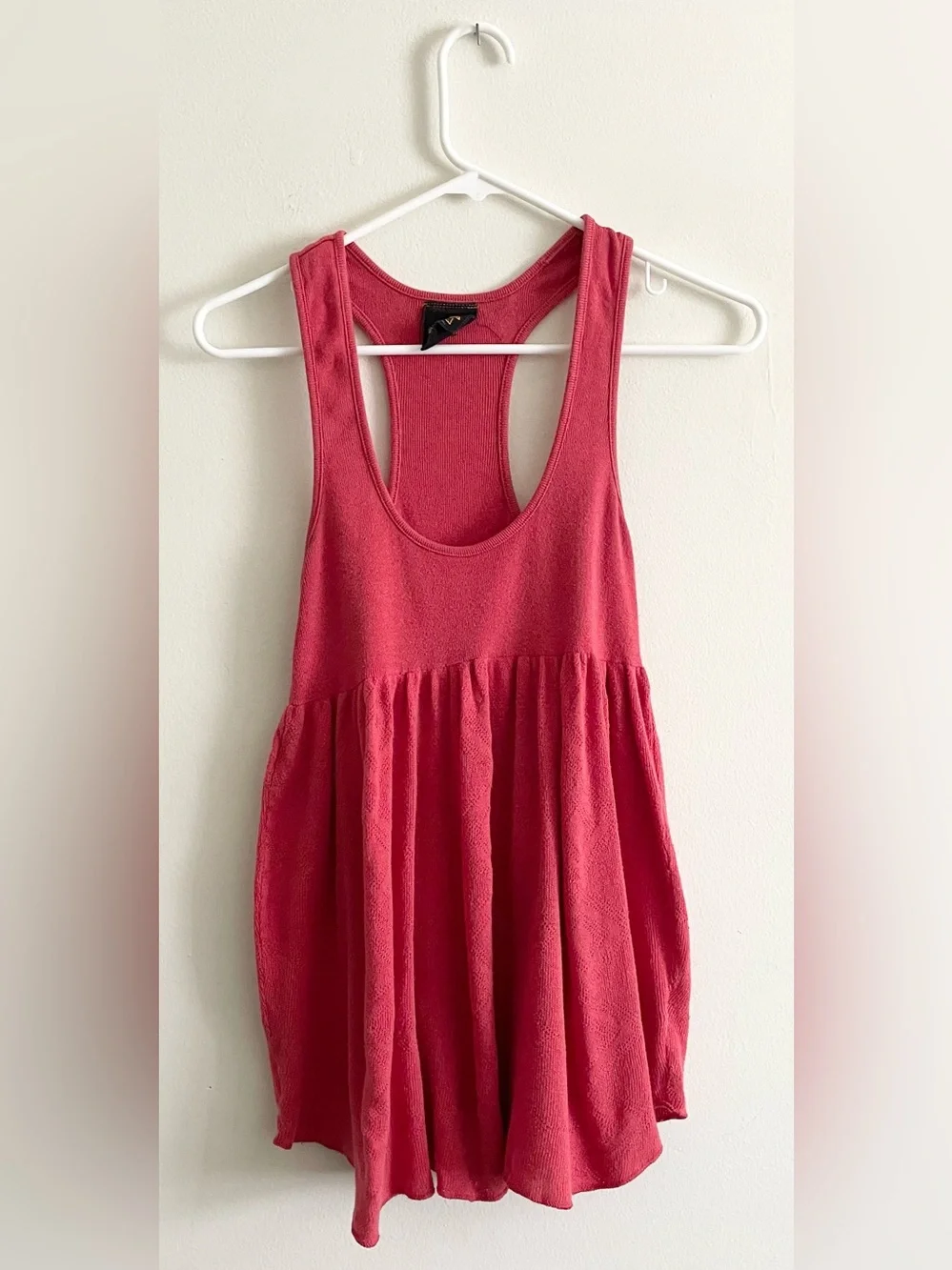 🦊 Vintage Free People Racerback Babydoll Tank 🦊